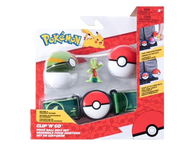 Pokemon Clip N Go vyö setti Tr eeko