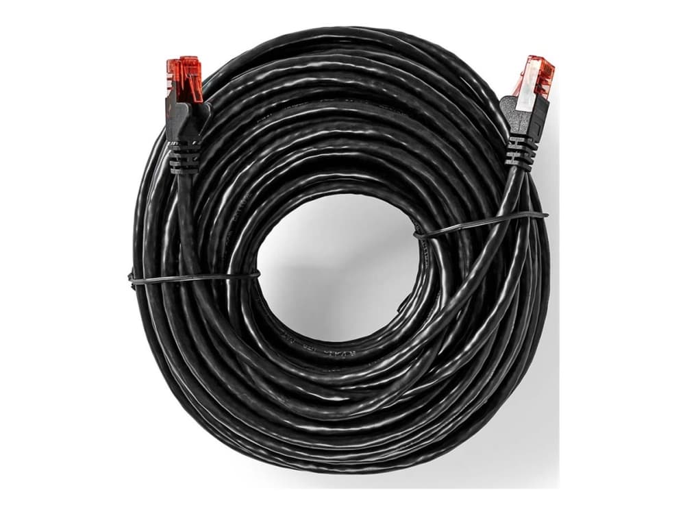 Nedis CCGL85900BK300, 30 m, Cat6, U/UTP (UTP), RJ-45, RJ-45, RJ-45