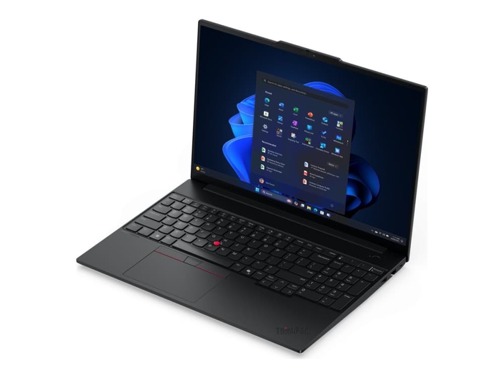 Lenovo ThinkPad E16 Gen 3 21SR - 180° hinge design - Intel Core Ultra 5 - 225U / jopa 4,8 GHz - Win 11 Pro - Intel Graphics - 16 GB RAM - 512 GB SSD TCG Opal Encryption 2, NVMe - 16 IPS 1920 x 1200 - Wi-Fi 6E, Bluetooth - musta - bbd: Pohjoismainen (tanskalainen/suomalainen/norjalainen/ruotsalainen) - 3 vuoden Lenovo kuriiripalvelulla/kuljetuksella, CO2-korvaus 0,5 tonnia (toinen sukupolvi)