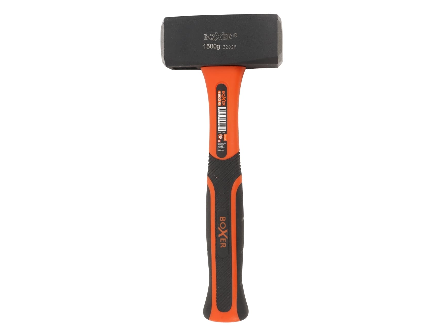 Boxer® mukkert med glasfiberskaft 1500 grammaa