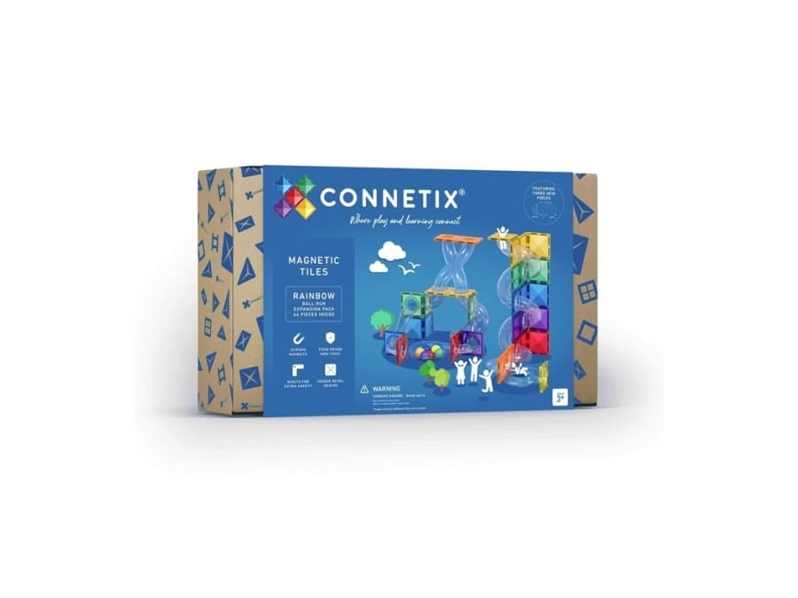 Magnetisk Connetix Rainbow Ball Run