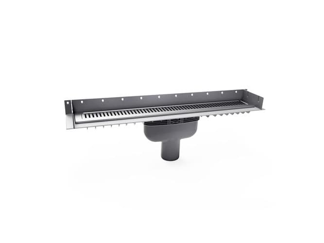Purus Line sampak 800 Ø75 - Purus Line sampak 800 Ø75 pystysuora vesilukolla varustettuna