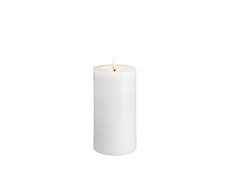 Moods & More LED-valaisin - valkoinen - silkki-ilmeellä - 74x150