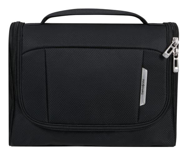Samsonite Respark Toilet Kit, Unisex, Käsilaukku, Vetoketju, Etutasku, musta, Yksivärinen