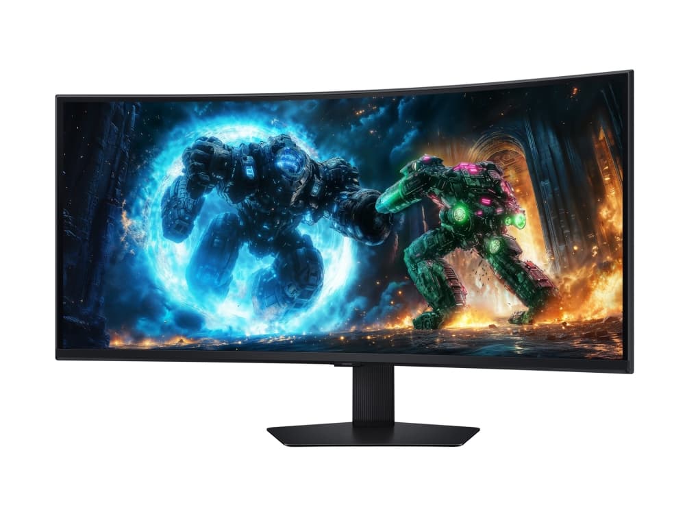 Samsung G75F, 101,6 cm (40), 5120 x 2160 pikseliä, WUHD, LCD, 1 ms, musta