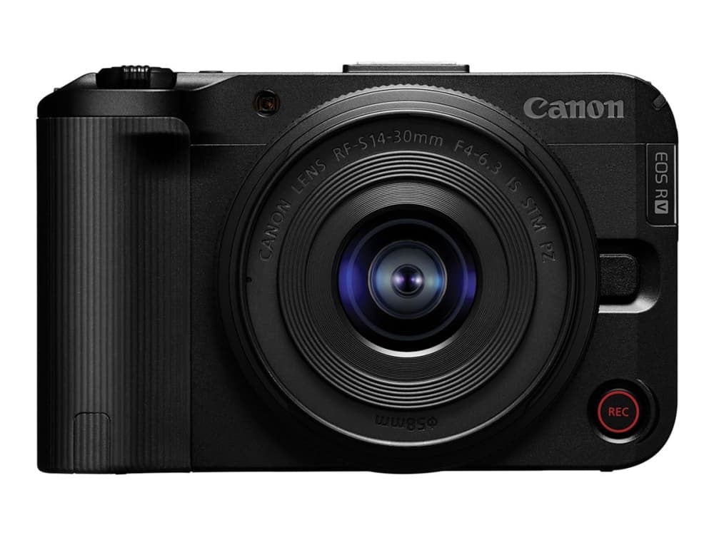Canon EOS R50V + RF-S 14-30mm f/4-6.3 IS STM PZ Kit, 24,2 MP, 6000 x 4000 pikseliä, CMOS, 4K Ultra HD, Kosketusnäyttö, musta