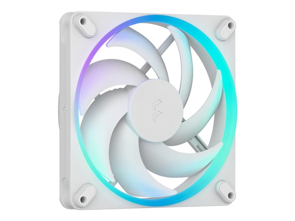 Fractal D. Momentum 14 RGB White(valkoinen, 140 mm)