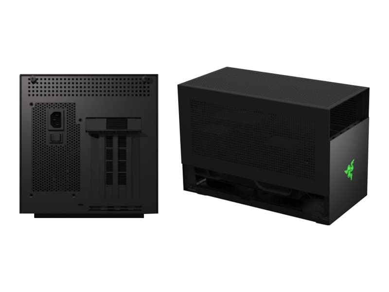 Razer Core X V2, Musta, Teräs, 1 kpl, Windows 10, Windows 11, 140 W, 197 mm