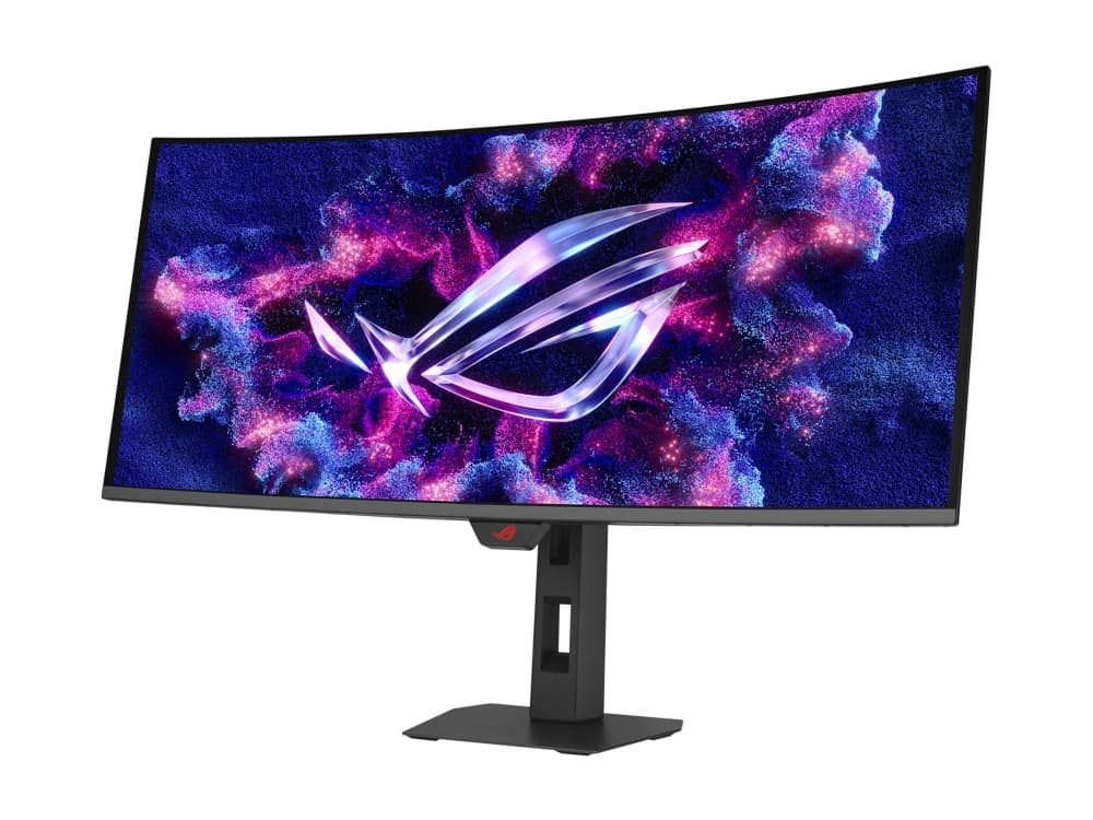 ASUS ROG Strix OLED XG34WCDG, 86,4 cm (34), 3440 x 1440 pikseliä, UltraWide Quad HD, QD-OLED, 0,03 ms, musta