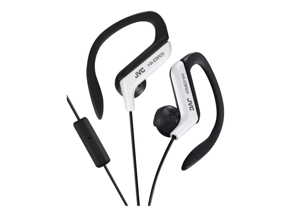 JVC HA-EBR25-W-E, Langallinen, 16 - 20000 Hz, Urheilu, 13 g, Kuulokkeet, Valkoinen