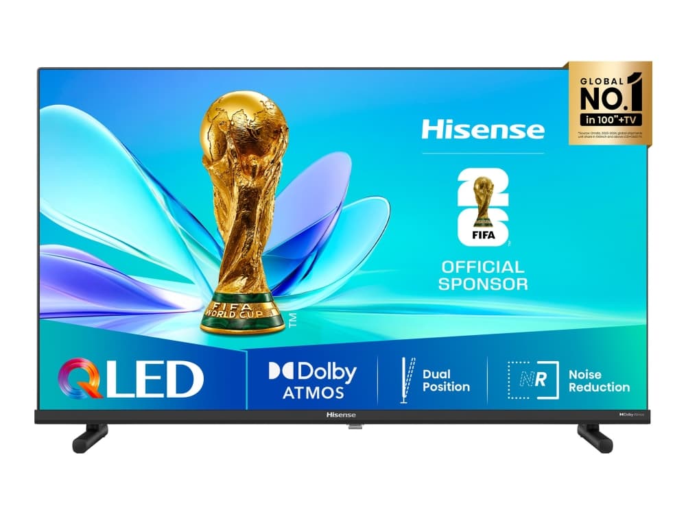 Hisense 40A5Q, 101,6 cm (40), 1920 x 1080 pikseliä, QLED, Älytelevisio, Wi-Fi, musta