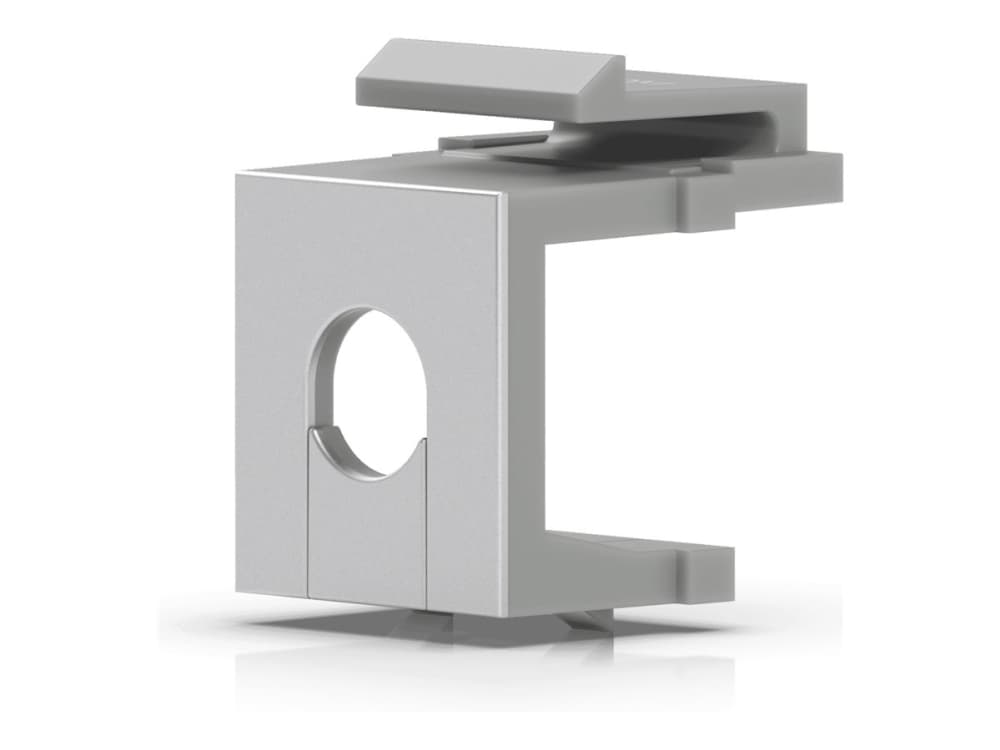 Ubiquiti UACC-Keystone-Blank-Insert-TH, Kaapeliliitin, Polykarbonaatti (PC), Valkoinen, 16,3 mm, 14,6 mm, 18 mm