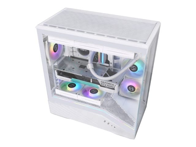 Lian Li Vector V100, Midi Tower, PC, Musta, Läpinäkyvä, ATX, EATX, mikro ATX, Mini-ITX, Muovi, Terästä, Karkaistu lasi, Pelaaminen