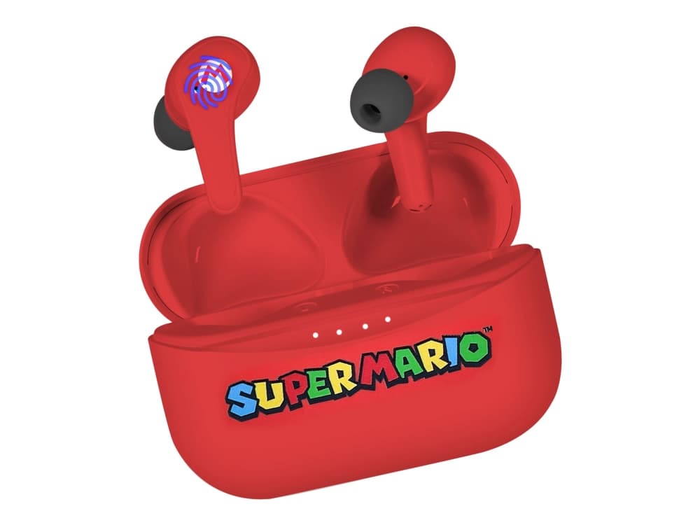 OTL Technologies Super Mario , Langaton, Puhelut/Musiikki, 20 - 20000 Hz, 42 g, Kuulokkeet, Punainen