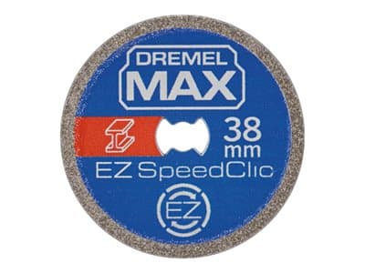 Dremel S456DM, Leikkuri, Kevytbetoni, Alumiini, Messinki, valurauta, Kupari, Putki, Kipsilevy, Pelti, Pehmeä metalli,..., 35000 RPM, 3,2 mm, 3,8 cm, 1,4 cm