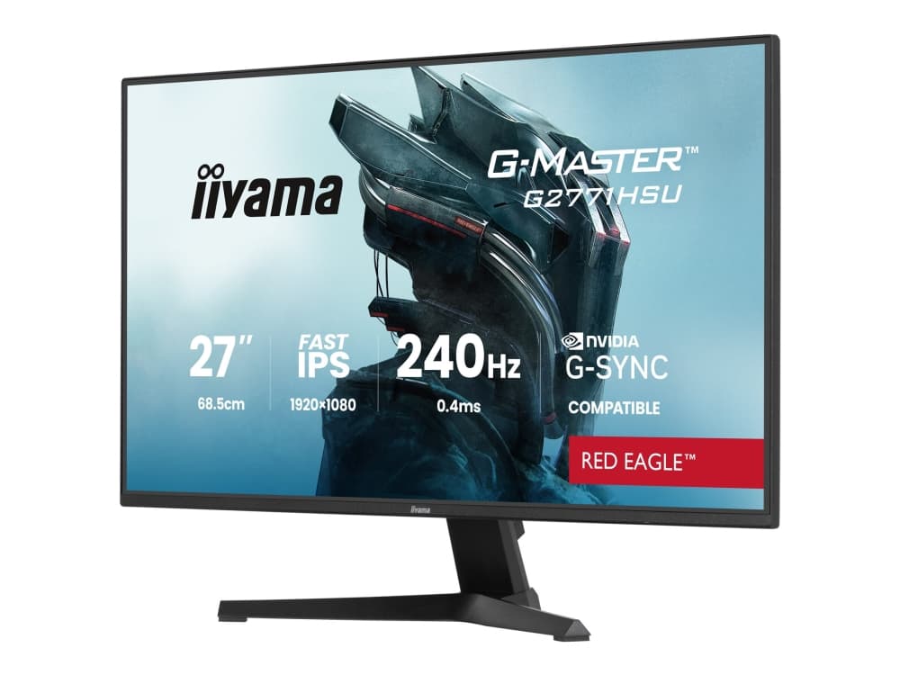 iiyama G2771HSU-B1, 68,6 cm (27), 1920 x 1080 pikseliä, musta