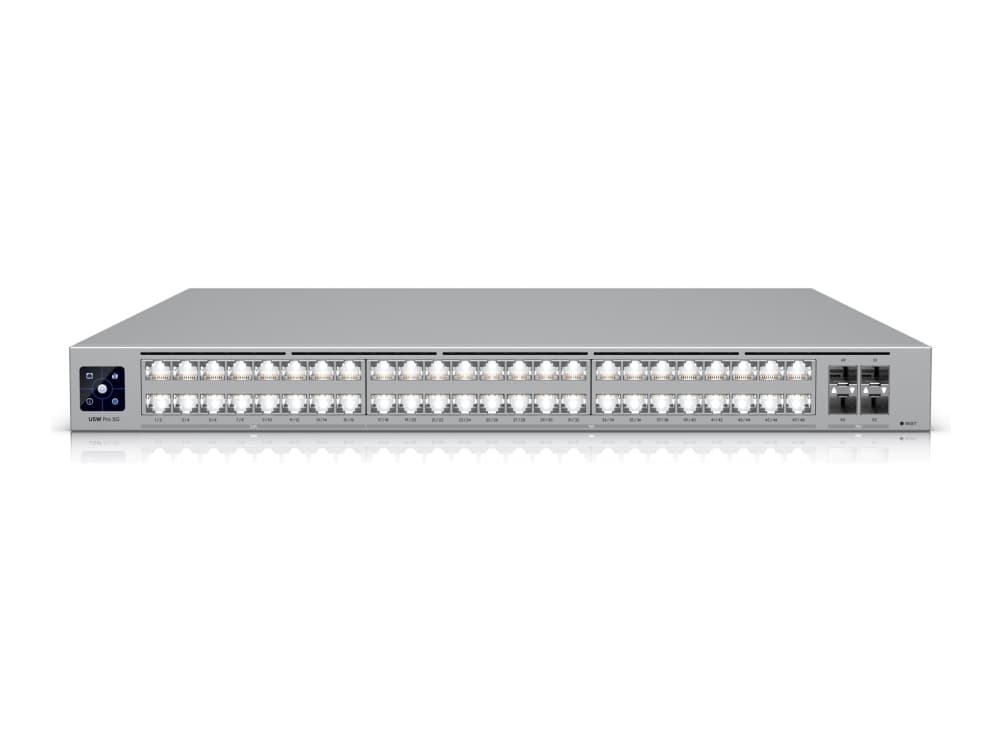 Ubiquiti UniFi Pro XG 48, Hallittu, L2/L3, 10G Ethernet (100/1000/10000), telineasennus, 1U