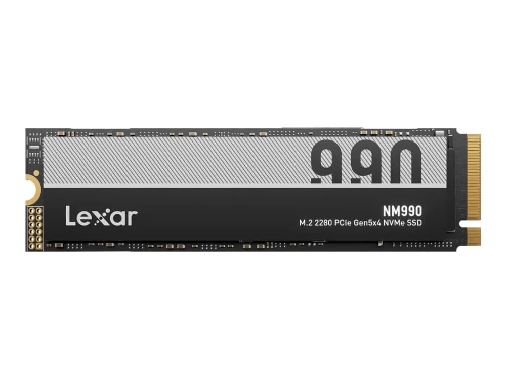 SSD Lexar 1TB LN990 NVMe PCIe Gen5x4 sisäinen vähittäismyyntipakkaus
