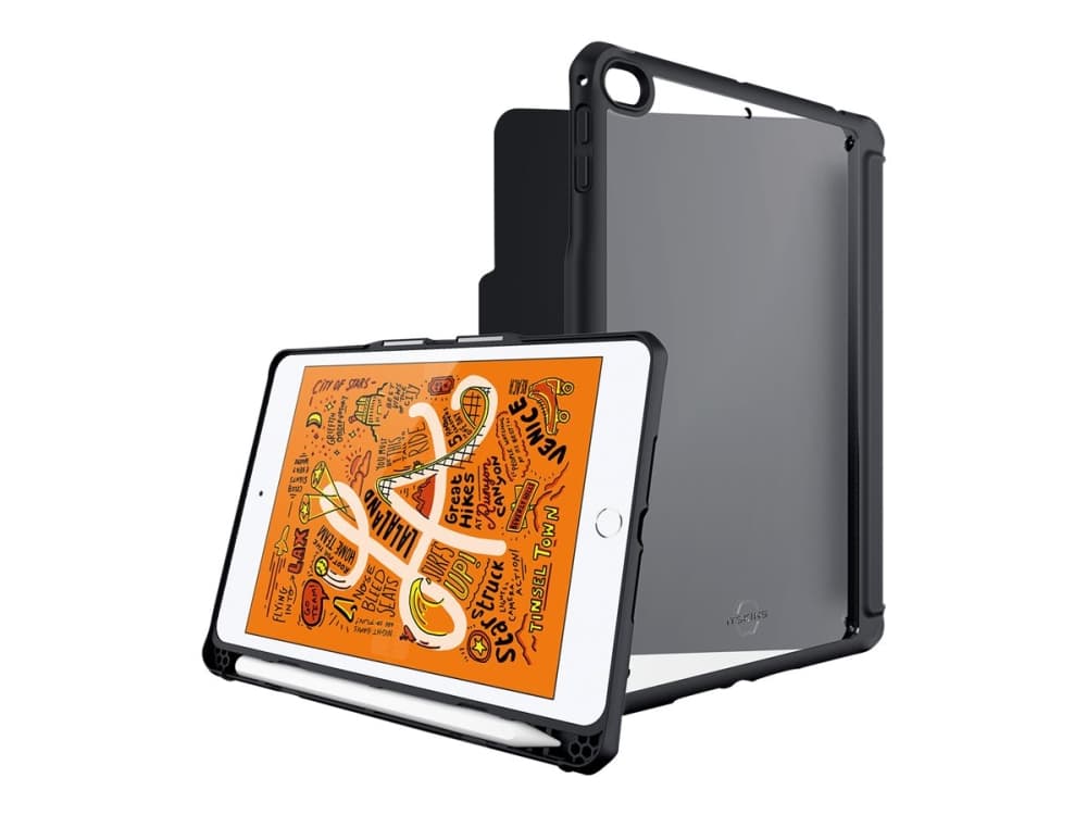 ITSKINS HYBRID SOLID FOLIO cover til iPad Mini (4. og 5. gen.)®. Sort