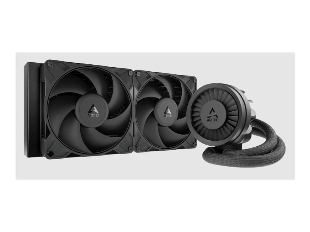 ARCTIC Liquid Freezer III Pro 280, All-in-one-nesteenjäähdytin, 14 cm, 186 m³/h, musta