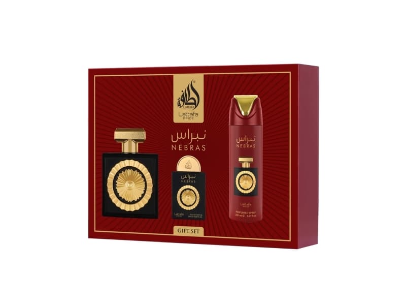 Lattafa Pride Nebras EDP 100 ml + EDP 20 ml + DEO VAPO 200 ml (unisex)