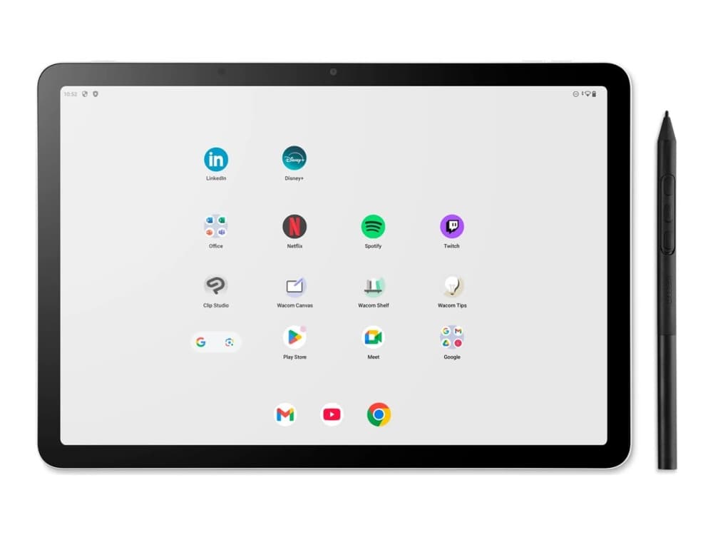 Wacom DTHA116, Langaton, 5080 lpi, 252 x 148 mm, USB, 1 cm, Kynä, Kosketus