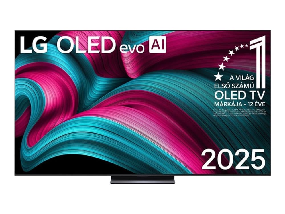 LG OLED evo AI OLED83C51LA, 2,11 m (83), 3840 x 2160 pikseliä, OLED evo, Älytelevisio, Wi-Fi, musta