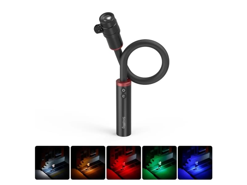 SmallRig 5480, musta, Alumiini, LED, USB, 5 V, 530 mm