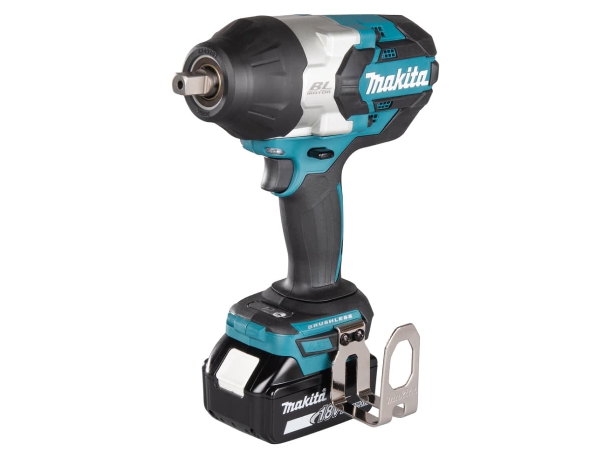 Makita DTW1004Z, Iskuväännin, Harjaton, musta, Turkoosi, 1/2, 2200 RPM, 1050 Nm
