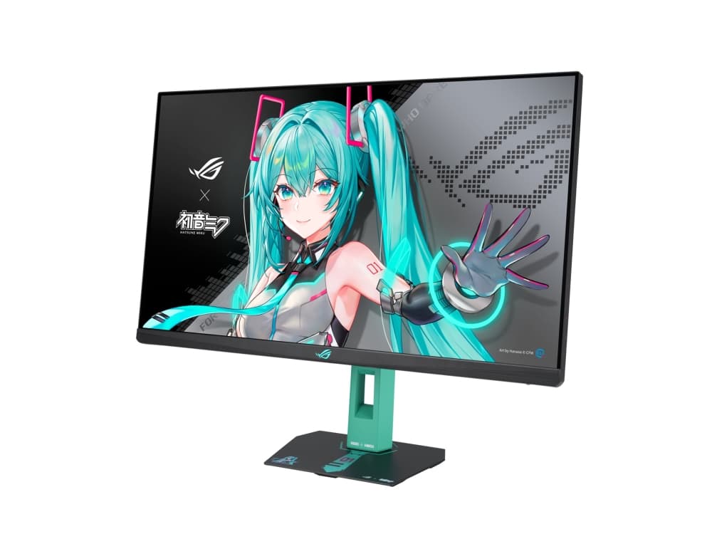 ASUS ROG Strix XG27ACMEG-G Hatsune Miku Edition, 68,6 cm (27), 2560 x 1440 pikseliä, Wide Quad HD, LCD, 1 ms, Monivärinen