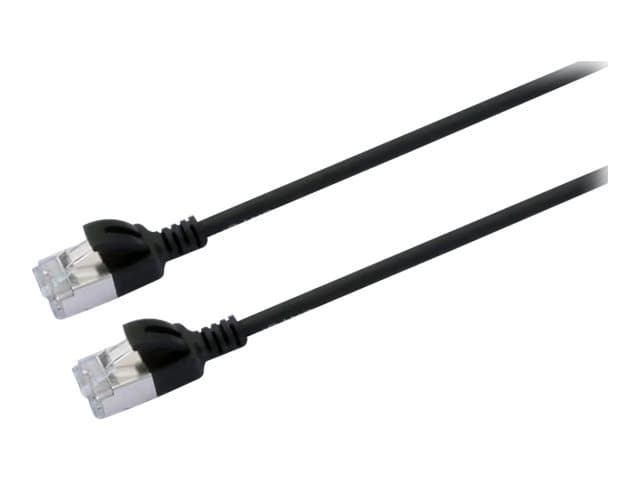 Prokord Slim - Verkkokaapeli - RJ-45 (uros) - RJ-45 (uros) - 1,5 m - U/FTP - CAT 6a - halogeeniton, solmuvapaa - musta