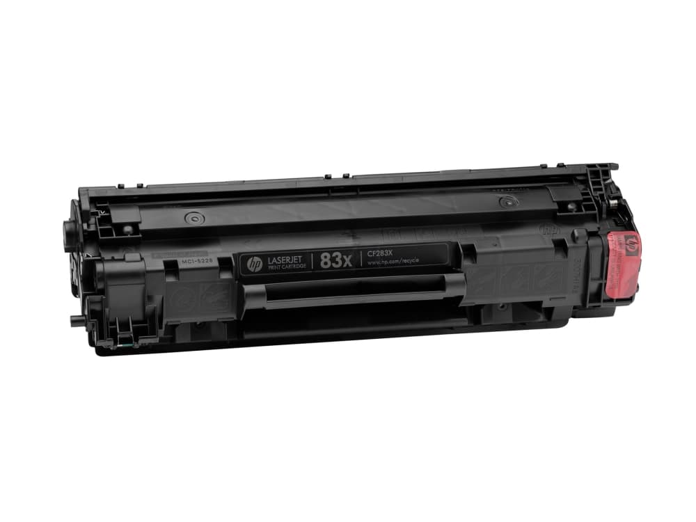 HP 83X - Suuritehoinen - musta - alkuperäinen - LaserJet - värikasetti (CF283X) - LaserJet Pro M201d, M201dw, M201n, MFP M225dn, MFP M225dw -laitteisiin