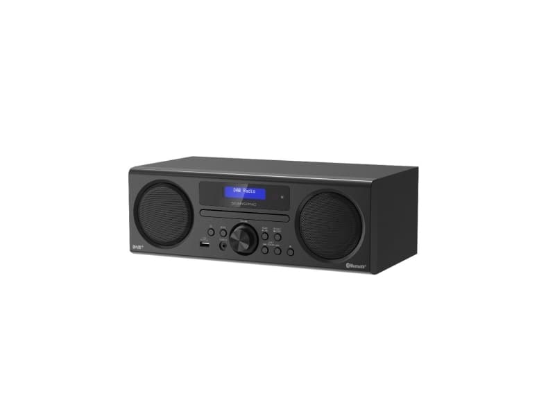 Scansonic DA310, Digitaalinen, DAB+,FM,PLL, 10 W, Valkoinen, Rotaatio