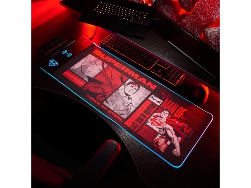 Numskull Games 154923, musta, Monivärinen, Punainen, Kuva, USB-virta, Liukumaton pohja, Pelihiirimatto