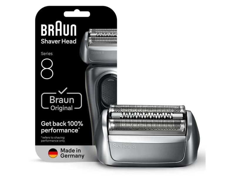 Braun Series 8 83 M, Parranajopää, 1 pää(t), musta, Ruostumaton teräs, 18 kuukautta, Braun, Series 8