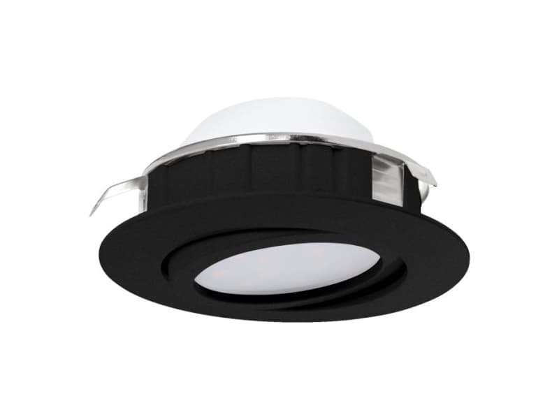 EGLO PINEDA UPOTETTU Ø84 5,5W 500LM 3000K DIM MUSTA