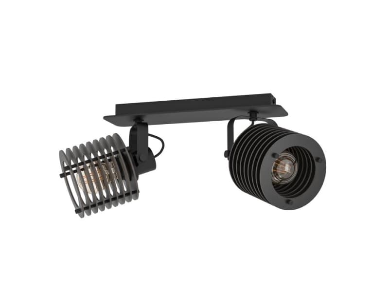 EGLO SEGOVIA SKINNE 2XE27 SORT/NATUR