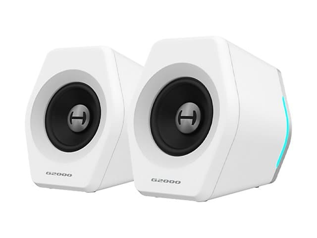 Tehokaiuttimet Edifier G2000 2.0 Bluetooth Gaming RGB valkoinen vähittäiskauppa