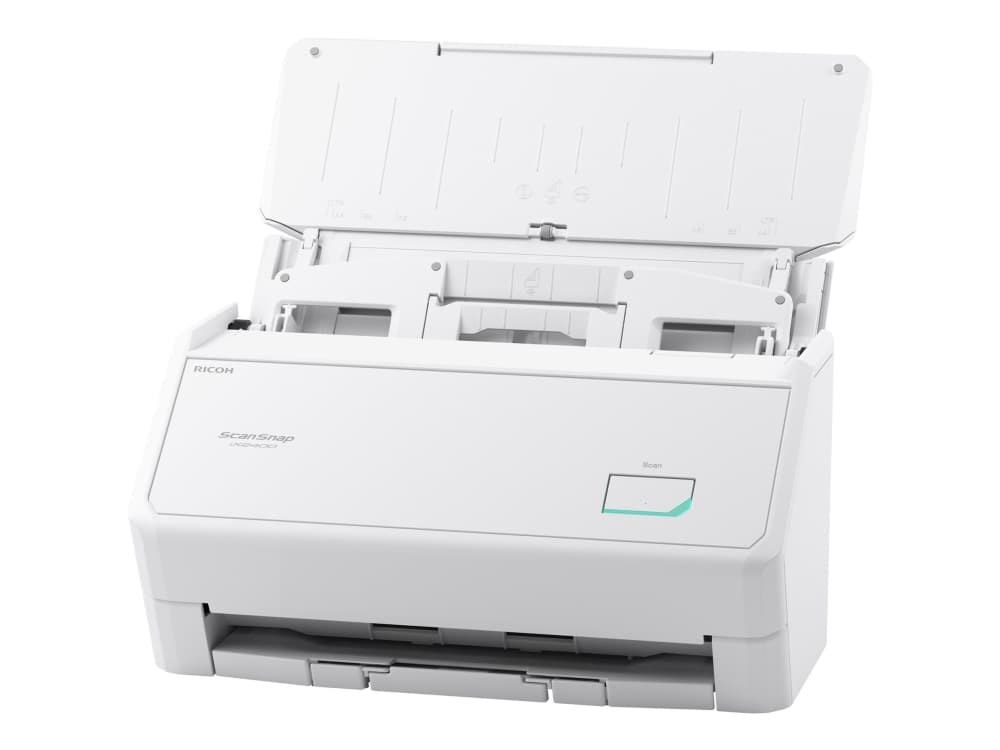 Ricoh ScanSnap iX2400 - Asiakirjaskanneri - Kosketuskuvasensori (CIS) - Duplex - A4 - 600 dpi x 600 dpi - jopa 45 ppm (mono) / jopa 45 ppm (väri) - ADF (100 arkkia) - jopa 6000 skannausta päivässä - Wi-Fi, USB 3.2
