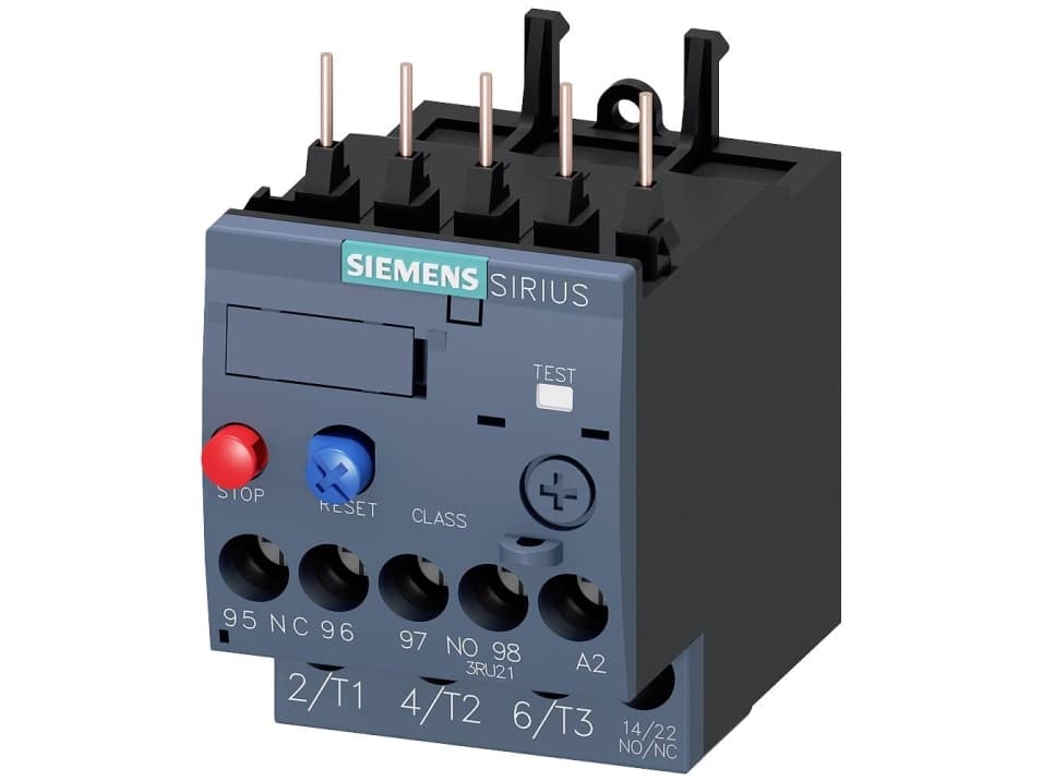 Siemens Ylikuormitusrele 690 V/AC 1 x rajakytkin, 1 x katkaisukytkin 1 kpl 3RU2116-1KB0