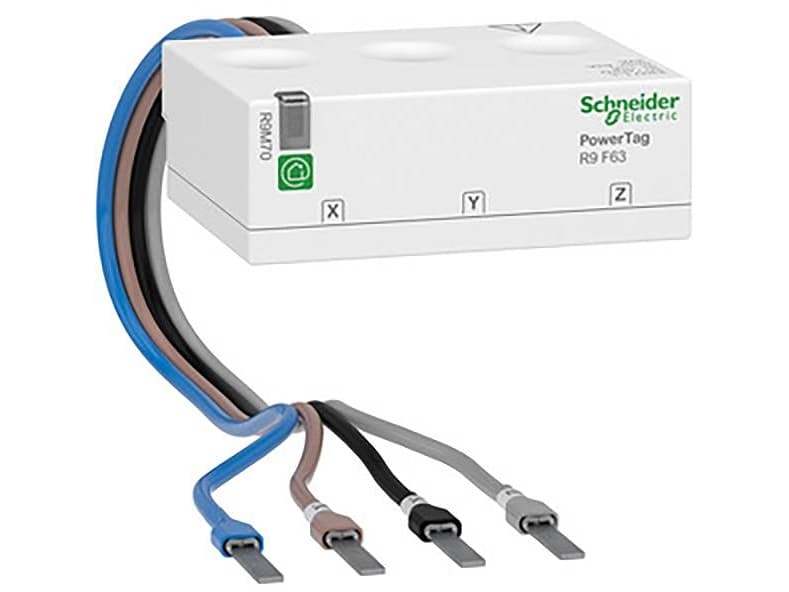 Energisensor Resi PowerTag 3PN Flex med 25cm ledning, suora kytkentä 63A asti