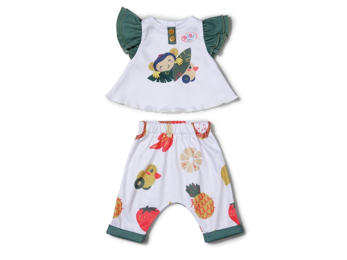 BABY born Outfit Monkey 43cm, Nuken vaatesetti, 3 vuosi/vuosia