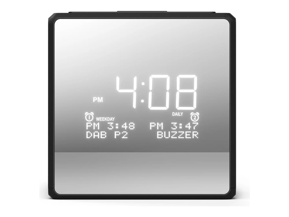 Philips TAR4600/10, Digitaalinen herätyskello, Neliö, musta, 12/24t, DAB, DAB+, FM, 87,5 - 108 MHz