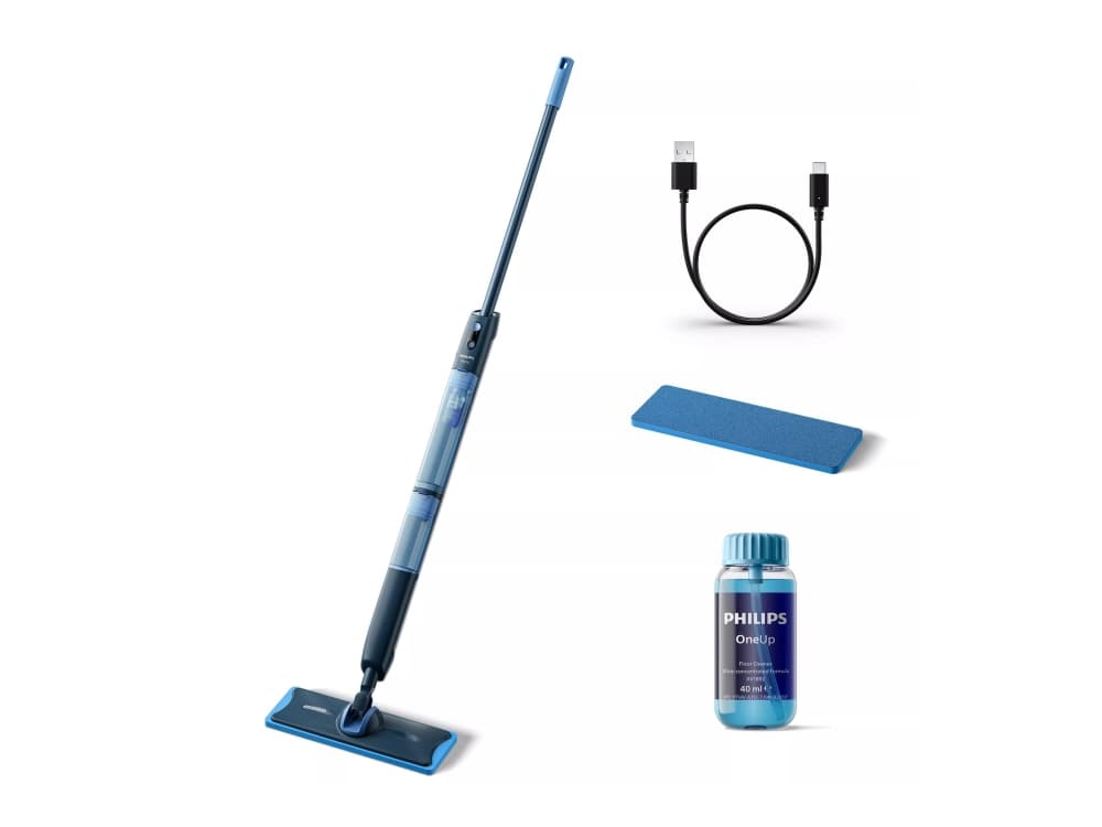 Philips OneUp sähkömoppi 5000 sarja, Sininen, 0,281 L, 0,178 L, 70 min, 350 mm, 120 mm