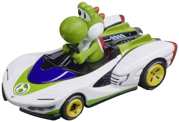 Carrera 20064183 GO!!!! Auto Nintendo Mario Kart - P-Wing - Yoshi