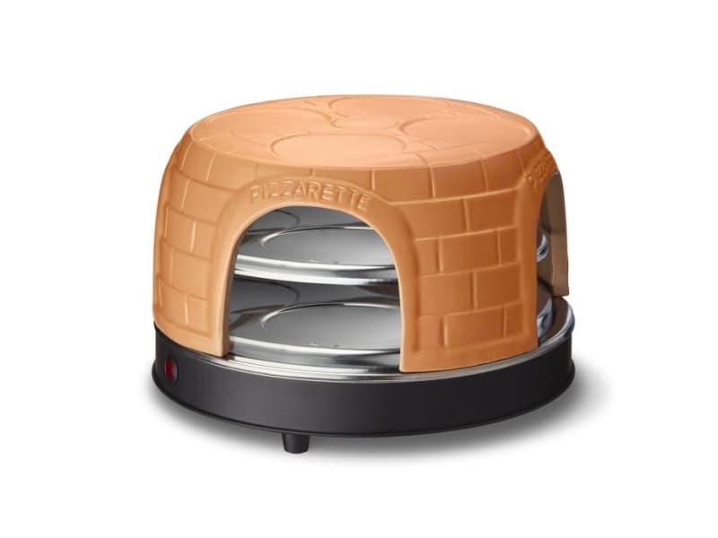 Emerio PO-116124, 8 pitsa(a), Musta, Oranssi, 1500 W, 4,5 kg, 385 mm, 385 mm