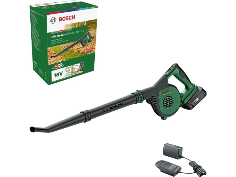 Boschin akkukäyttöinen lehtipuhallin UNIVERSAL 18V-130 2.5AH