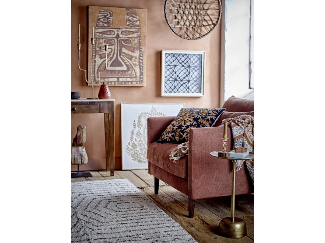 CREATIVE COLLECTION Maris sidobord - mässing/aluminium