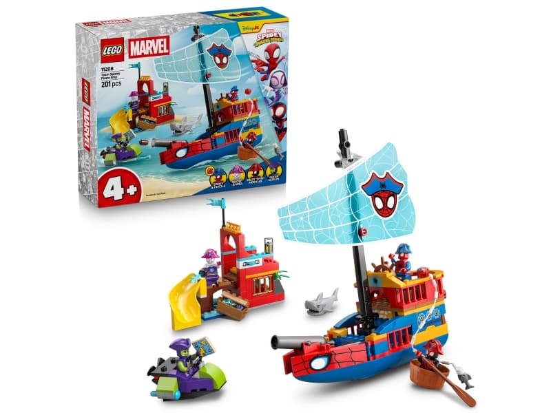 LEGO Spidey 11208 Spideyn tiimin merirosvolaiva