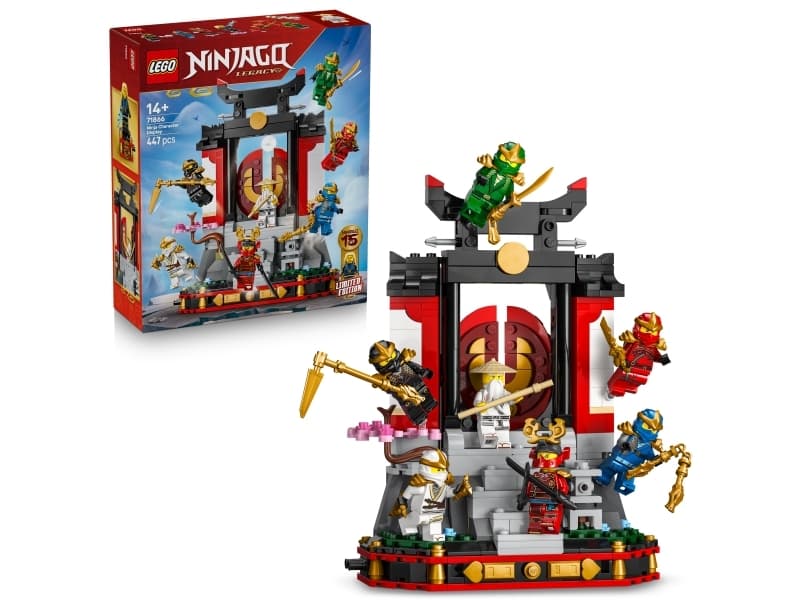 LEGO Ninjago 71866 Ninjahahmokollaasi – 15-vuotisjuhlamalli